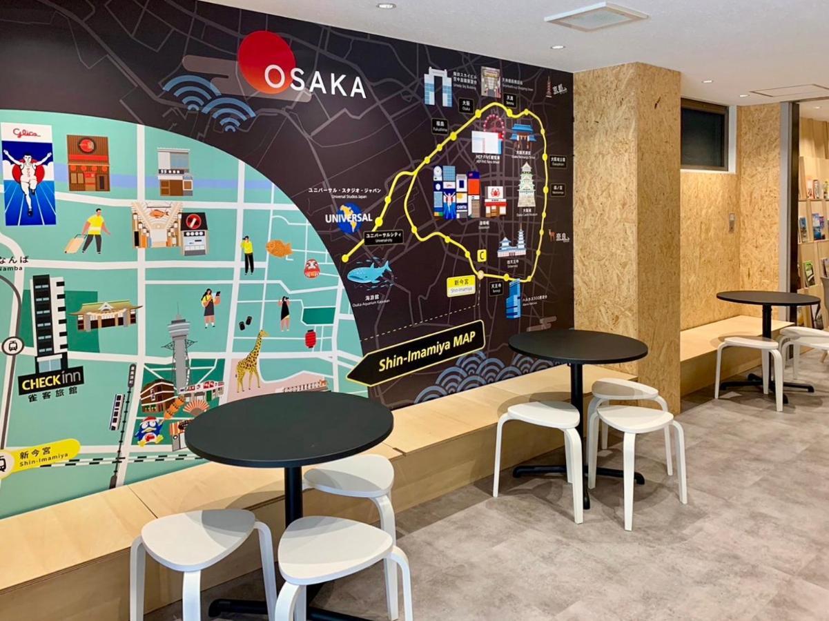Checkinn Osaka Shinimamiya Dış mekan fotoğraf